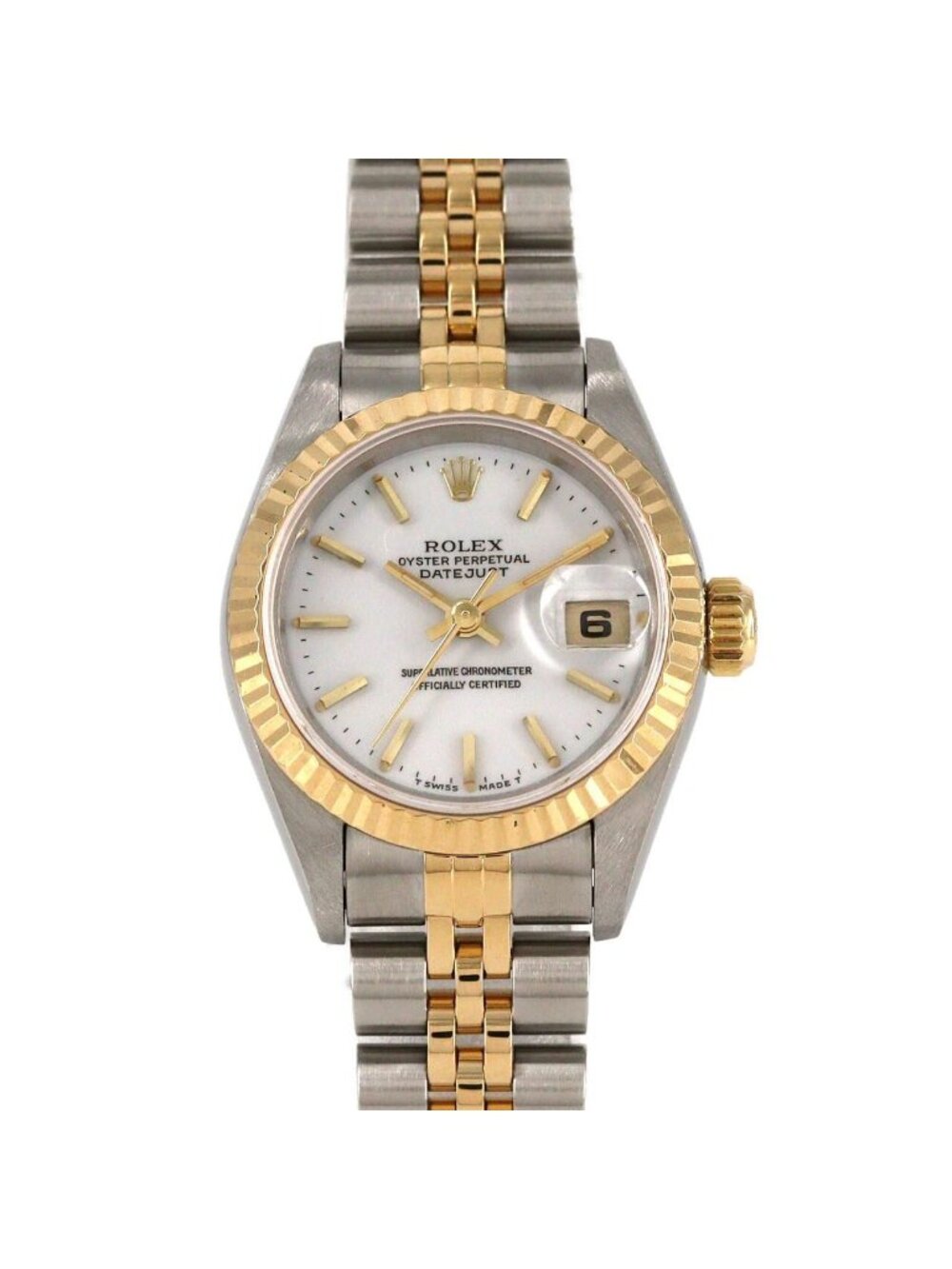 Rolex Datejust Stainless Steel Yellow Gold Automatic